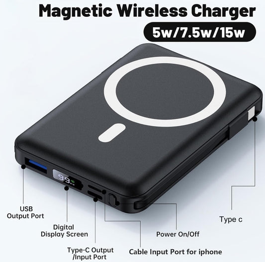 Batterie Externe iPhone Magnétique