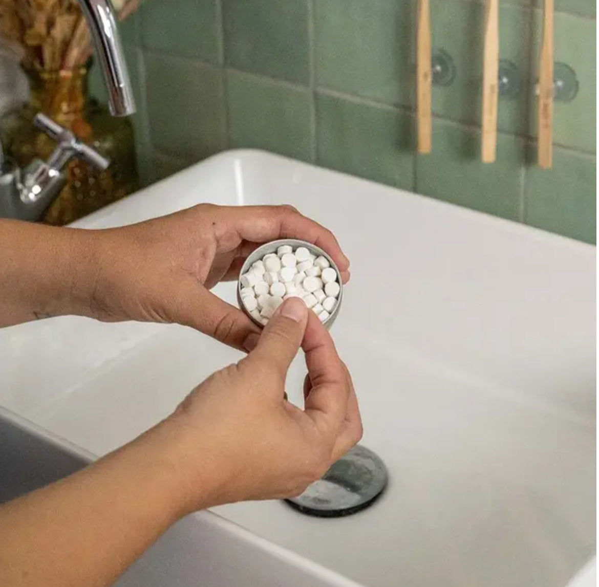 Dentifrice à croquer - 60 pastilles - Citron